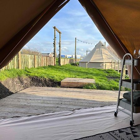 Glamping De Hof Van Eeden Warmond Dış mekan fotoğraf