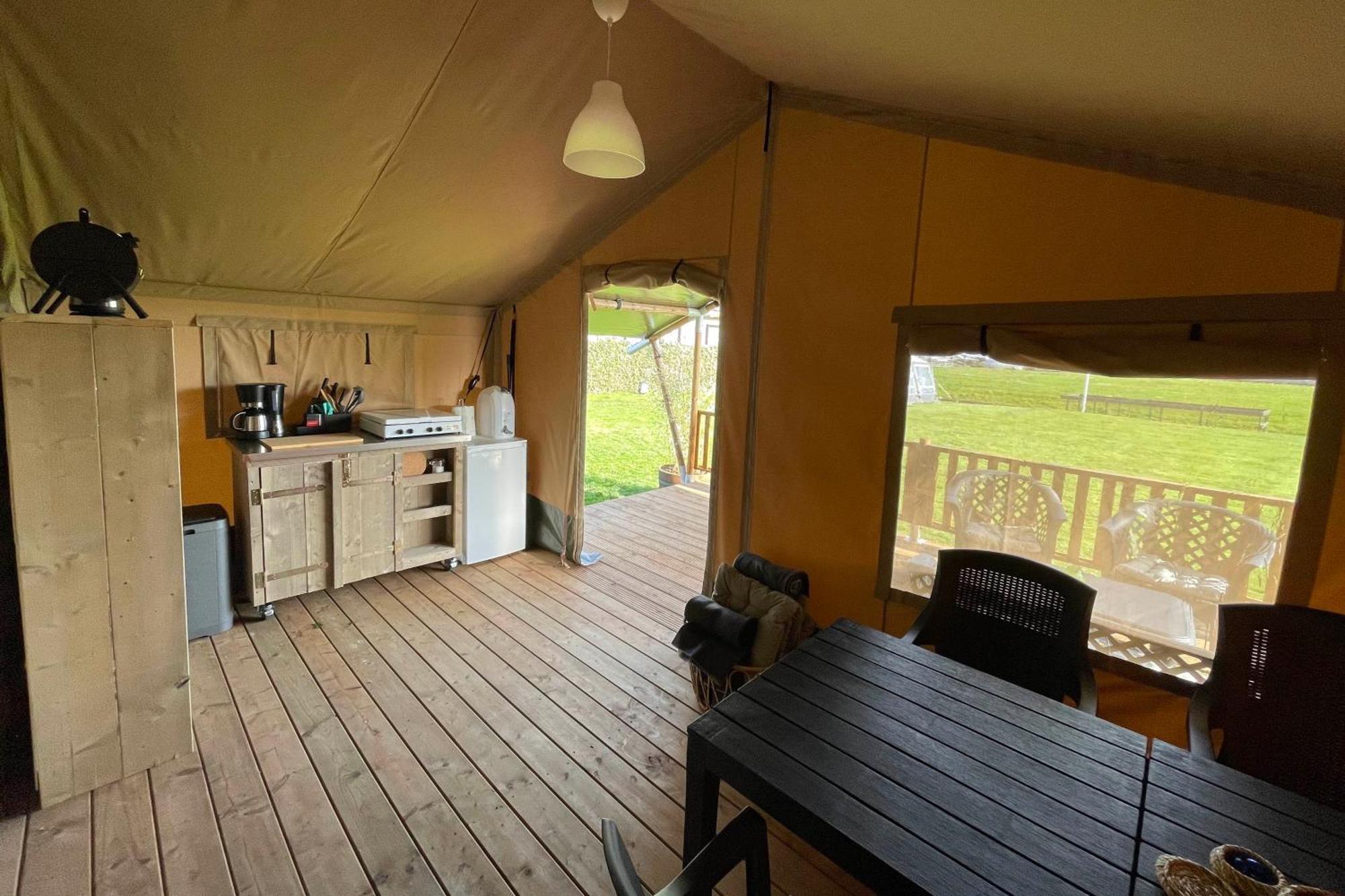 Glamping De Hof Van Eeden Warmond Dış mekan fotoğraf